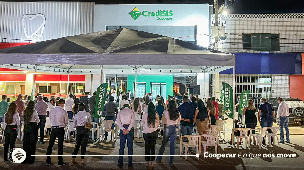 CrediSIS Sudoeste inaugura nova agência no município de Pimenta Bueno